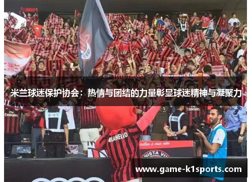 米兰球迷保护协会：热情与团结的力量彰显球迷精神与凝聚力